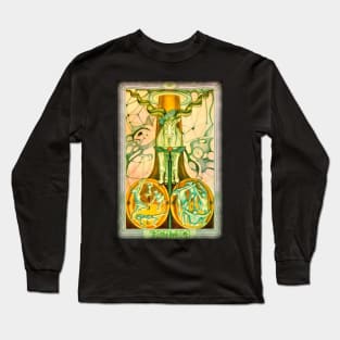 Thoth Tarot - XV - The Devil. Long Sleeve T-Shirt